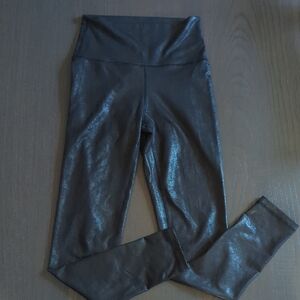 OFFLINE Aerie Black Crinkle Leggings